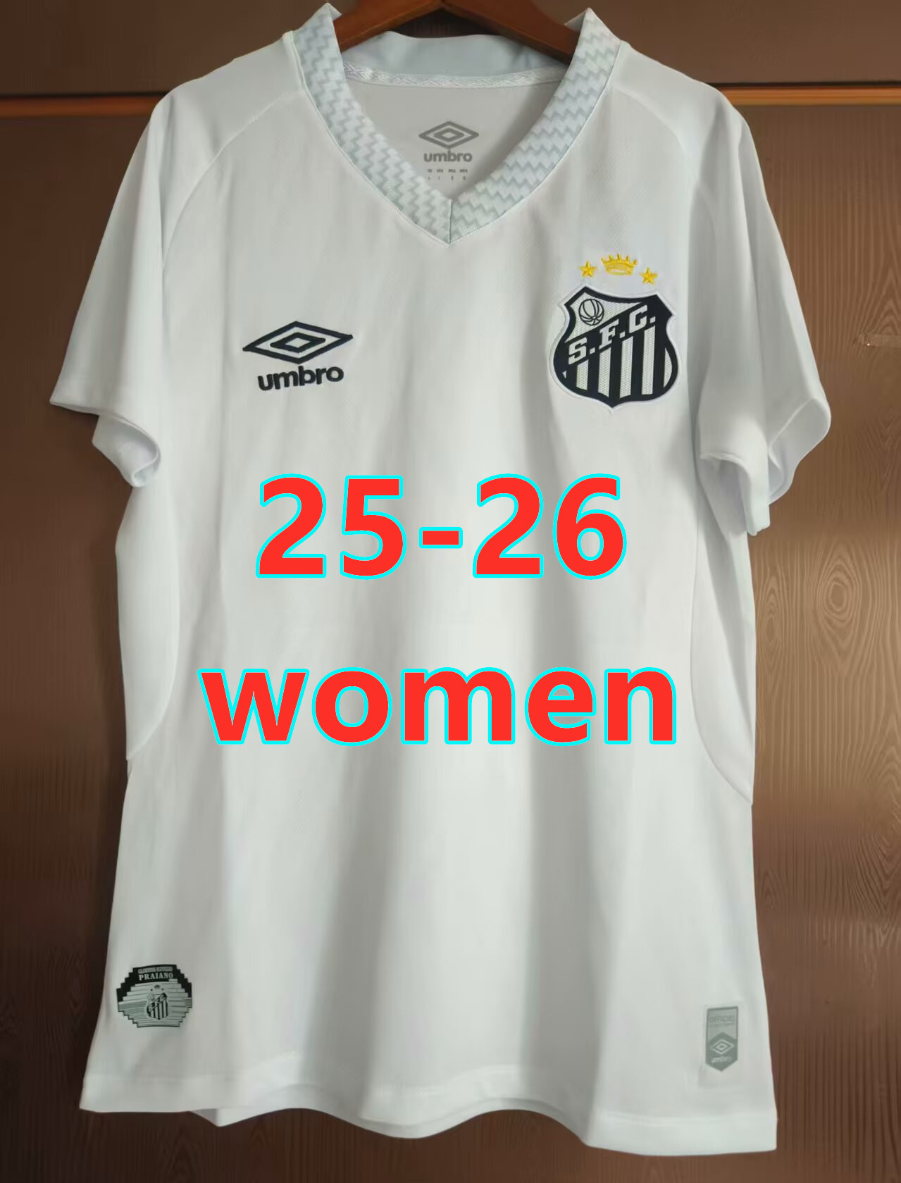 Maillot domicile Santos 25-26 (version supporter)