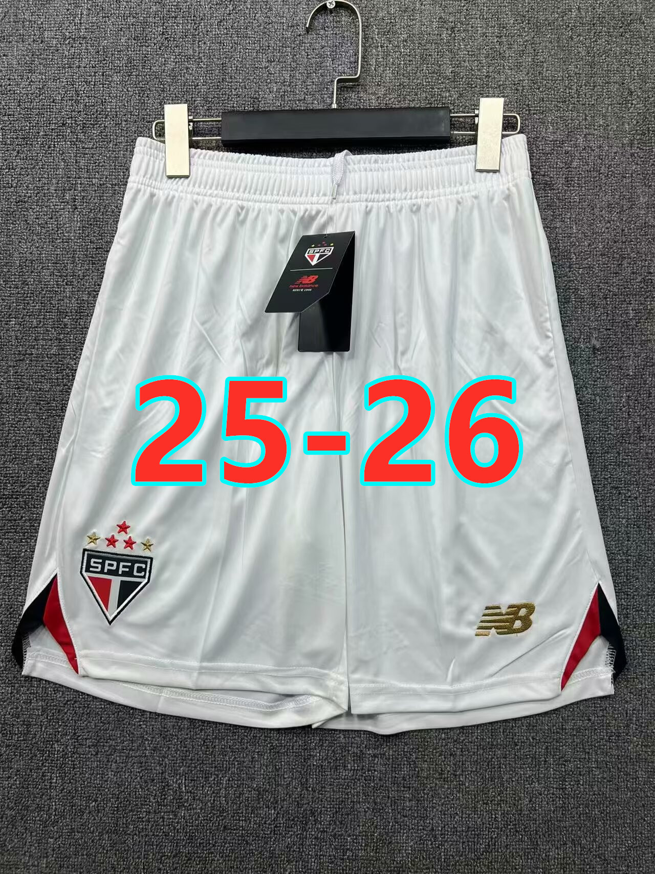 Short domicile Sao Paulo 25-26 (version supporter)