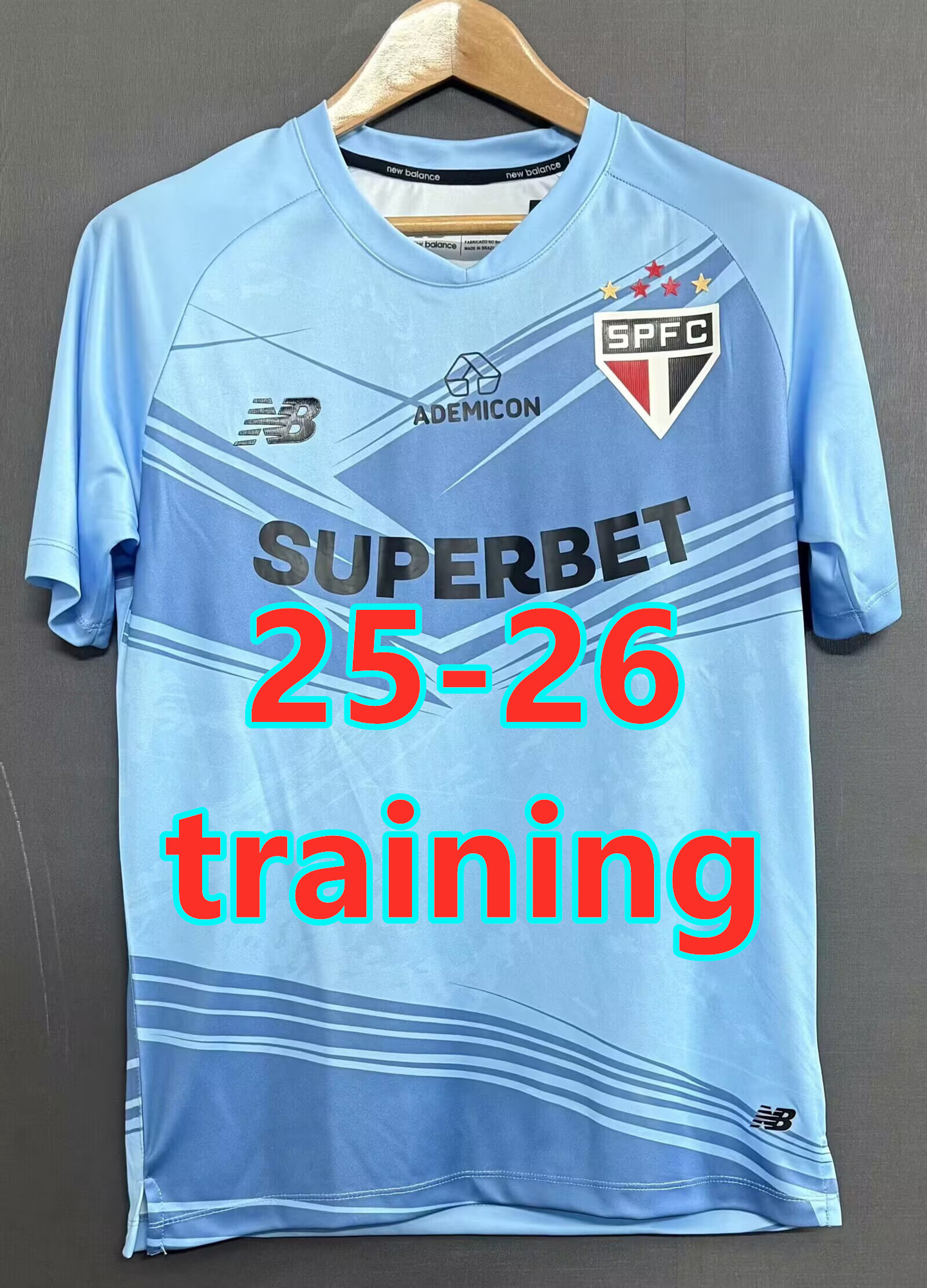 Maillot Sao Paulo 25-26 entraînement (version supporter)