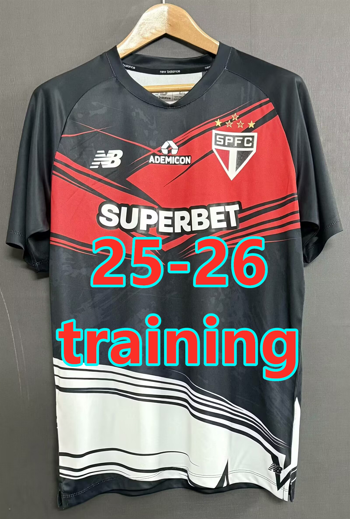 Maillot Sao Paulo 25-26 entraînement (version supporter)