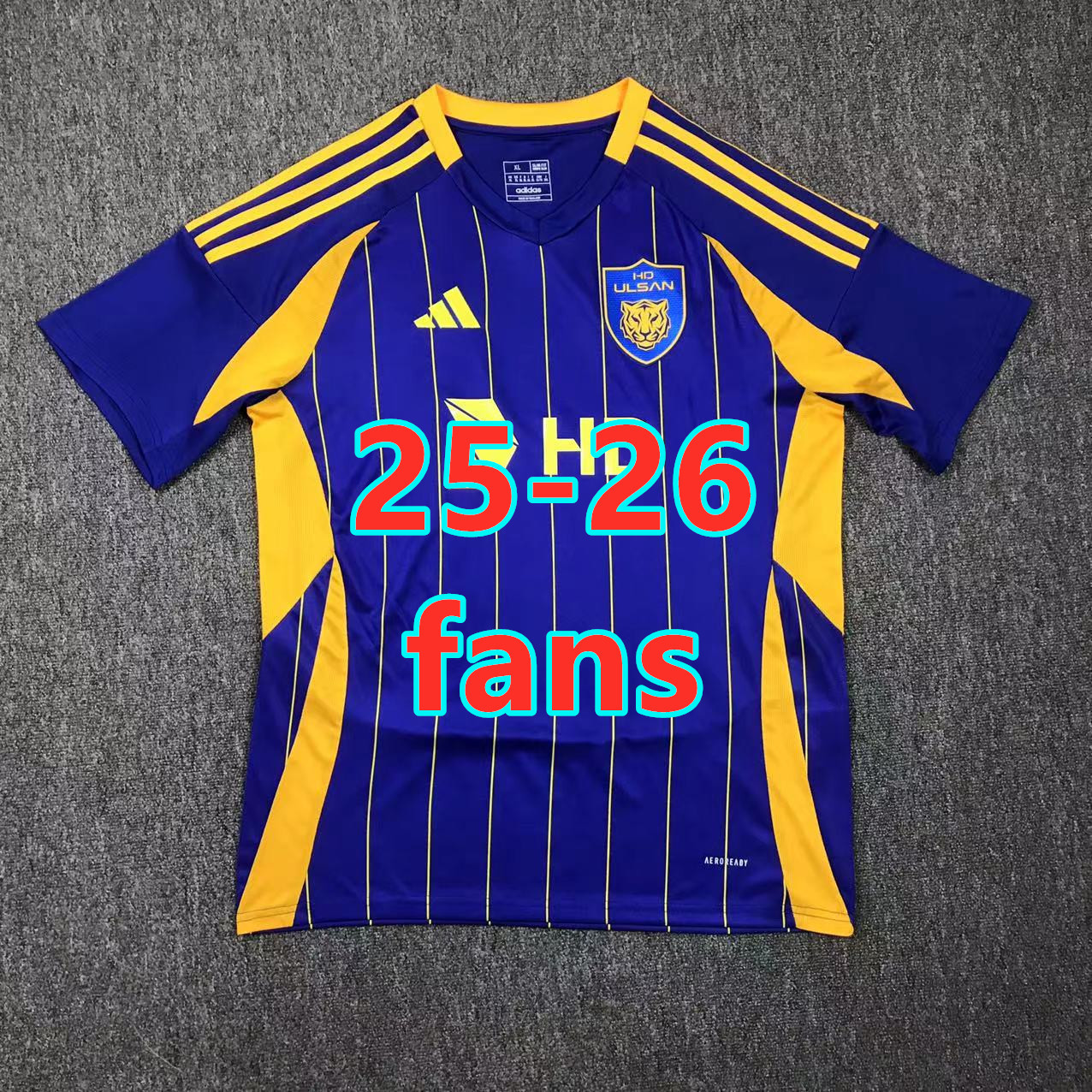 Maillot domicile Ulsan Hyundai 25-26 (version supporter)