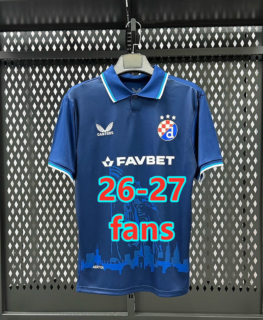 Maillot Dinamo Zagreb 26-27 4ᵉ anniversaire (version supporter)
