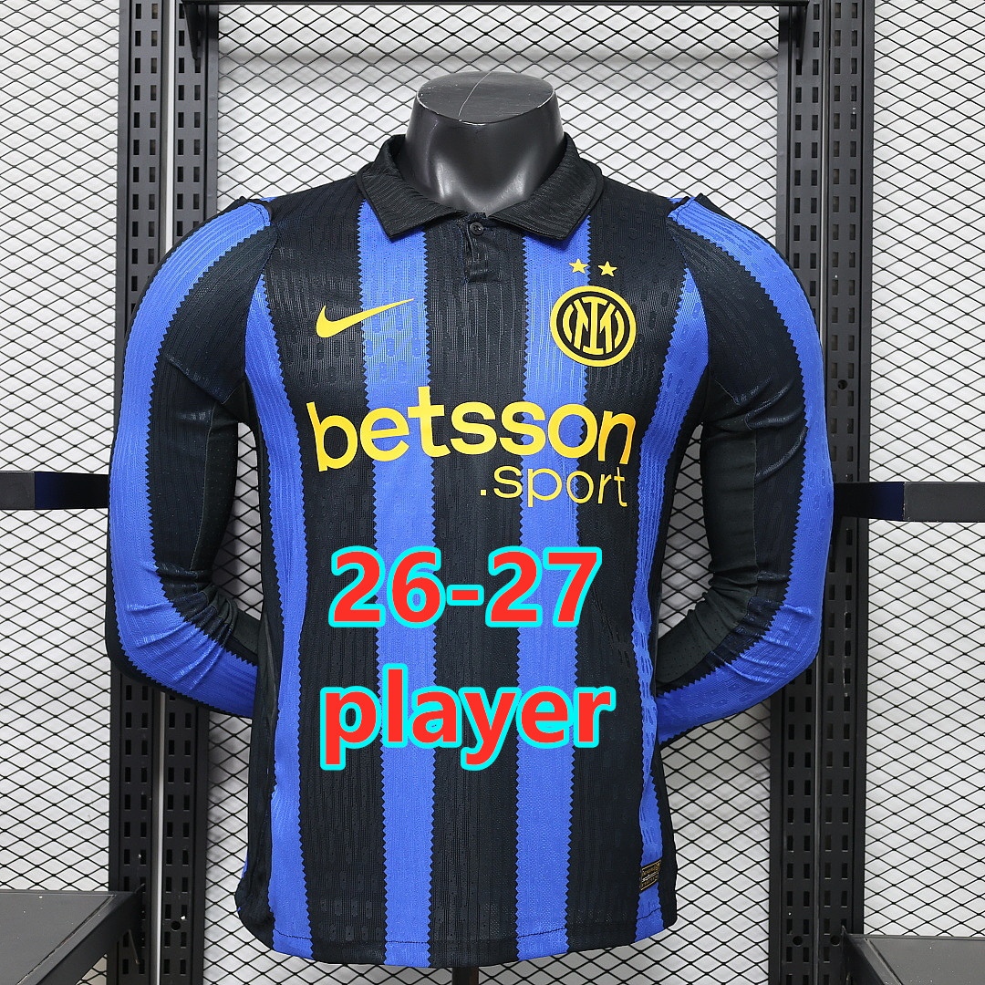Maillot domicile Inter Milan 26-27 (version joueur)