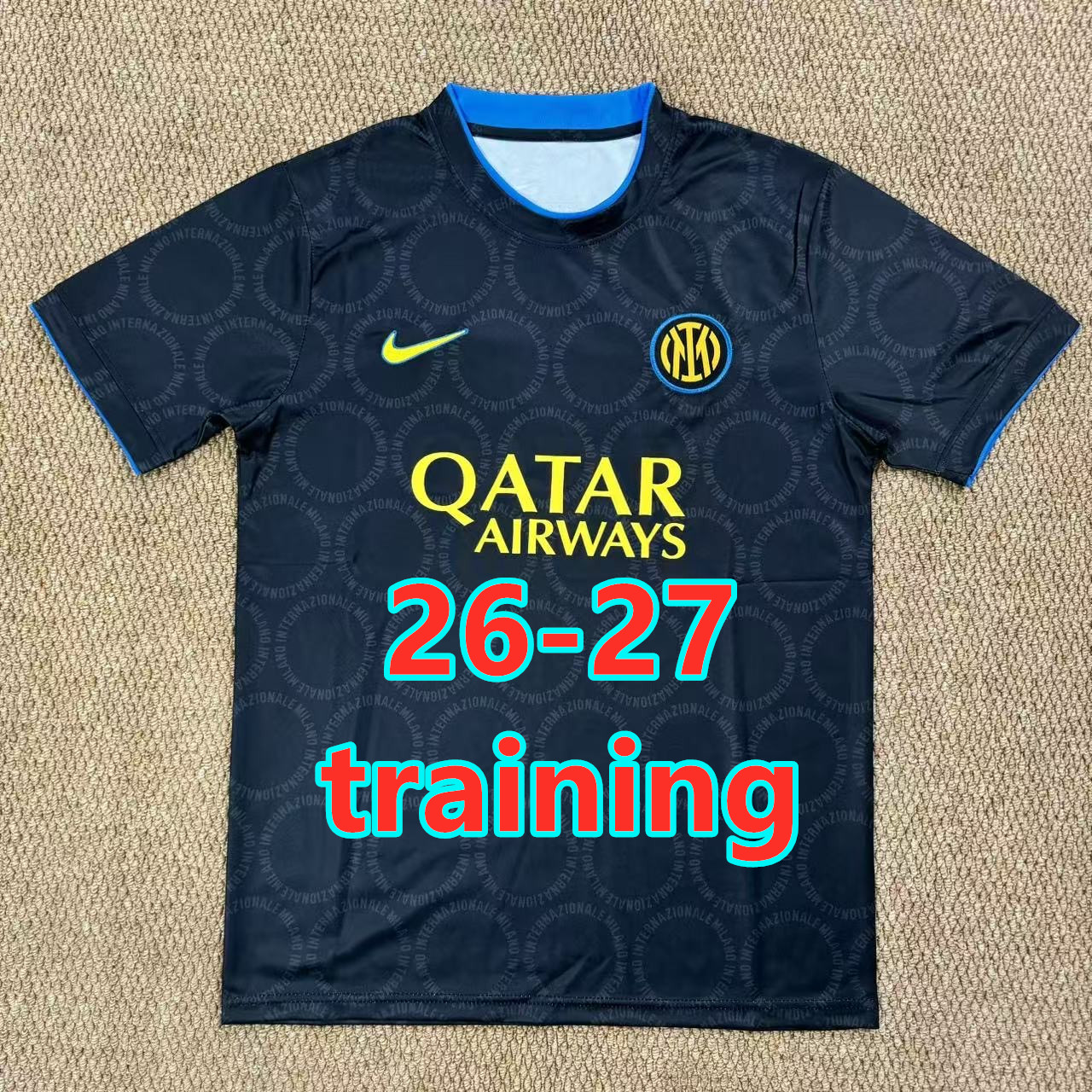 Maillot Inter Milan 26-27 entraînement (version supporter)