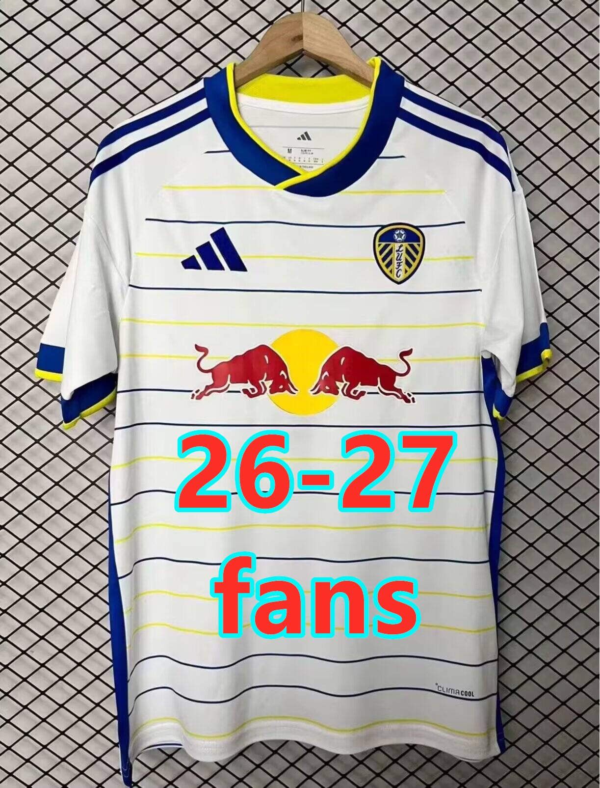 Maillot domicile Leeds United 26-27 (version supporter)