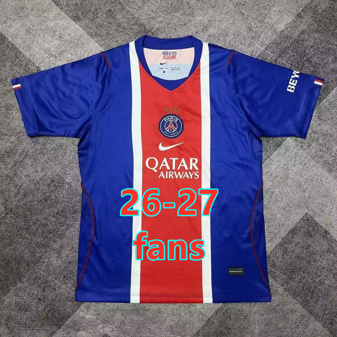 Maillot domicile Paris PSG 26-27 2 étoiles (version supporter)
