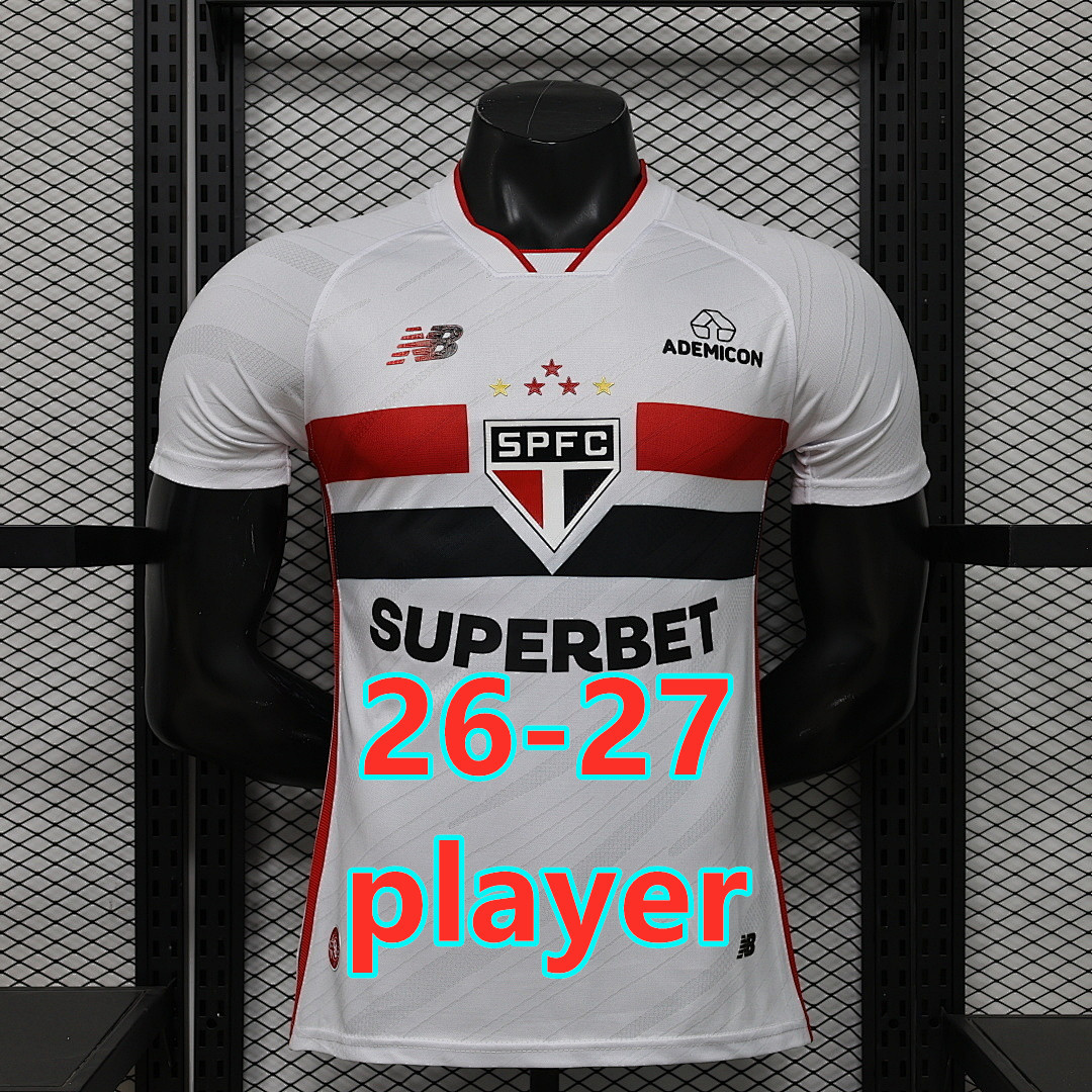 Maillot domicile Sao Paulo 26-27 (version joueur)