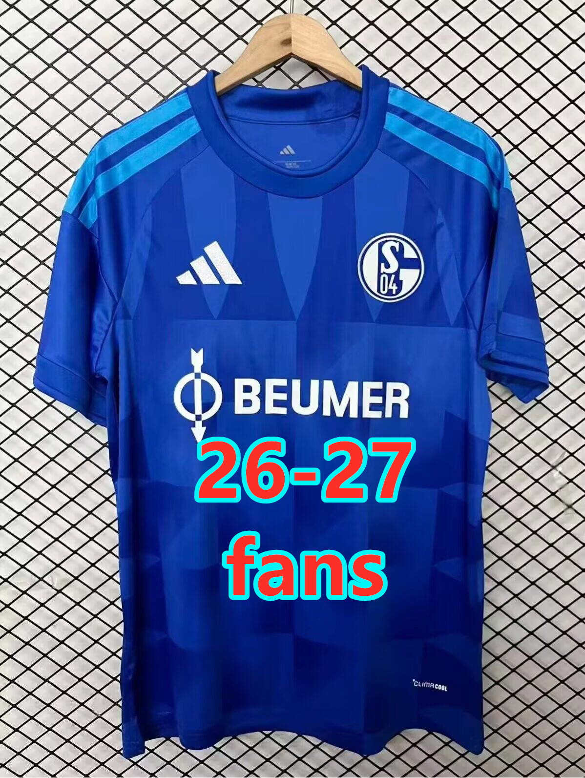 Maillot domicile Schalke 26-27 (version supporter)