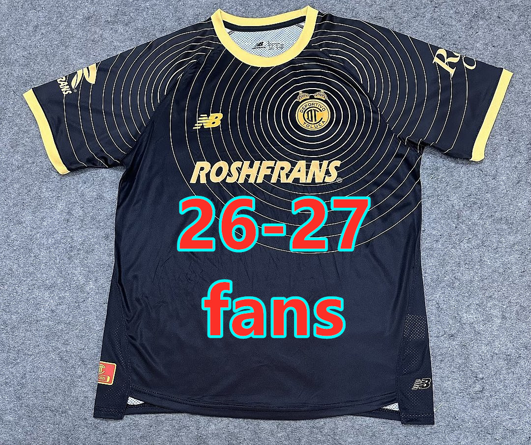 Maillot third Toluca 26-27 (version supporter)