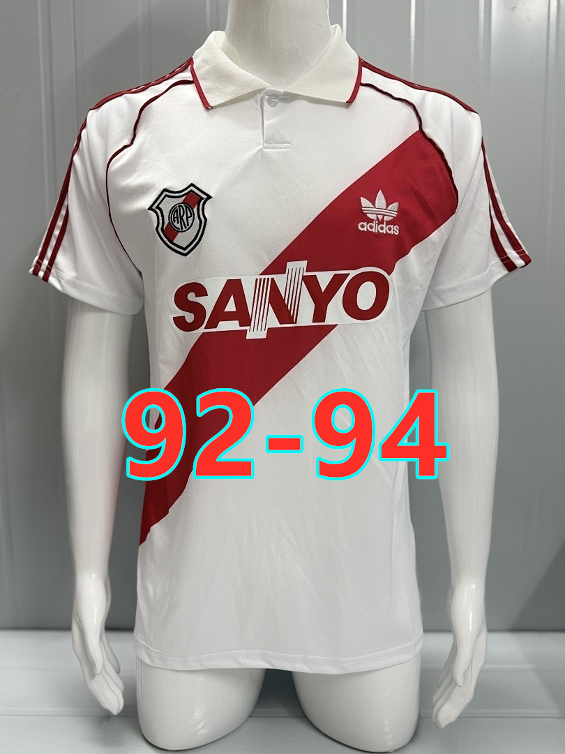 Maillot domicile River Plate 92-94 rétro
