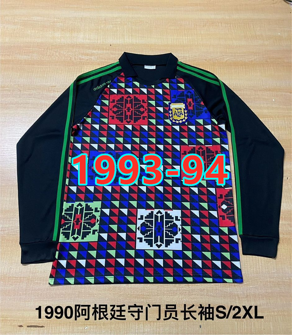 Maillot gardien Argentine 93-94 rétro manches longues