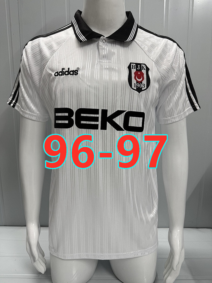 Maillot domicile Besiktas 96-97 rétro (version supporter)