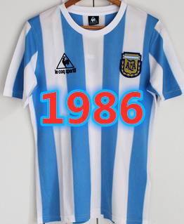 Maillot domicile Argentine 1986 rétro