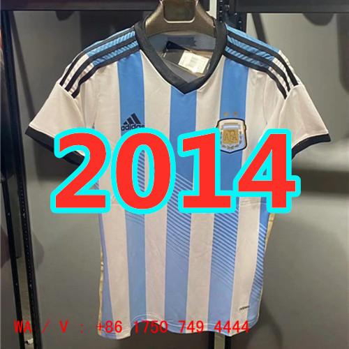 Maillot domicile Argentine 2014 rétro