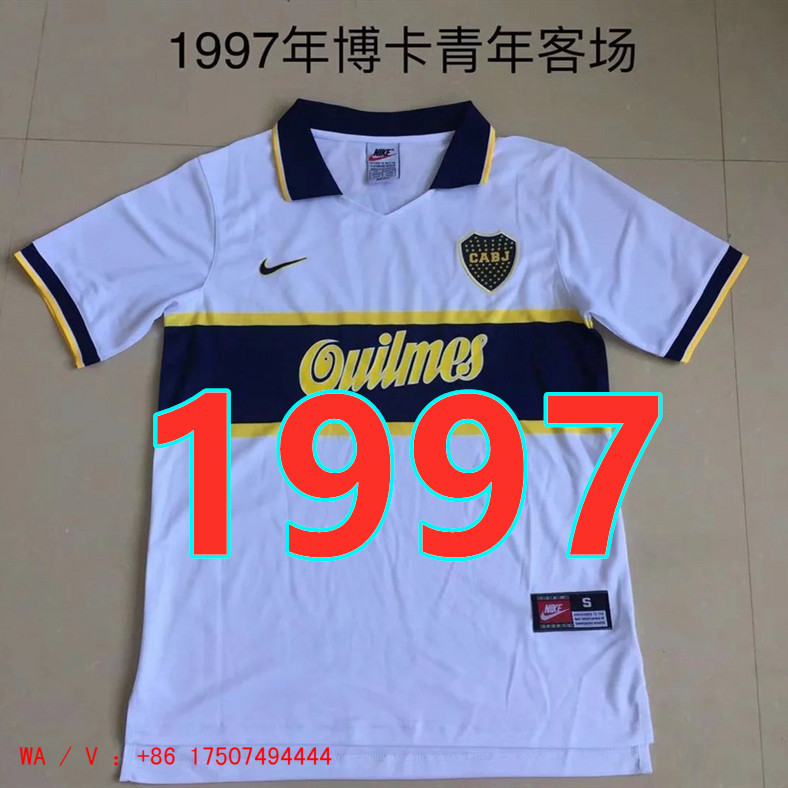 Maillot extérieur Boca Juniors 1997 rétro