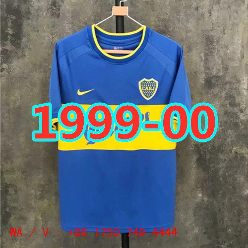 Maillot domicile Boca Juniors 1999-00 rétro