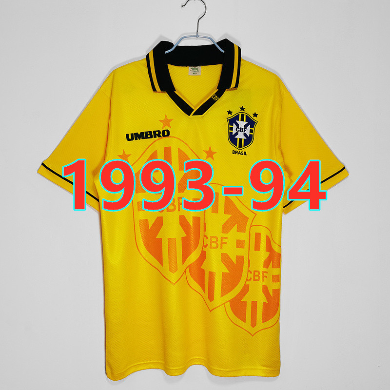 Maillot domicile Brésil 1993-94 rétro