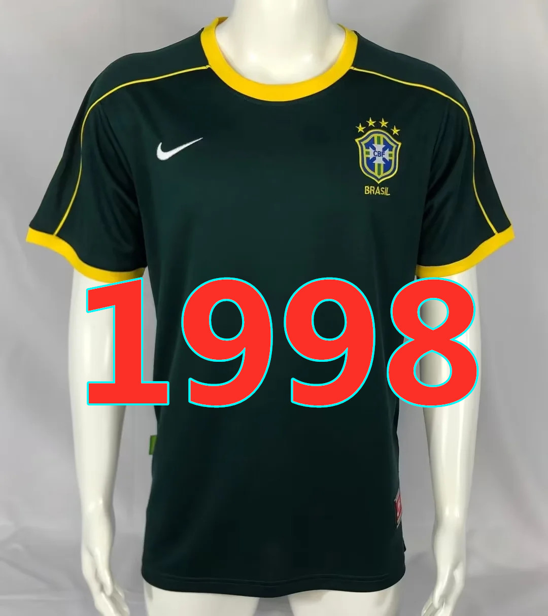 Maillot gardien Brésil 1998 rétro