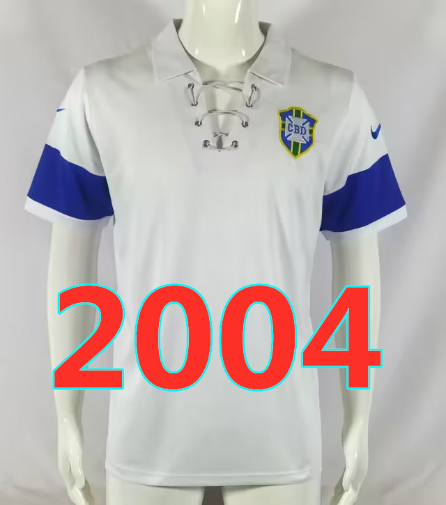 Maillot Brésil 2004 rétro qualité TopThai