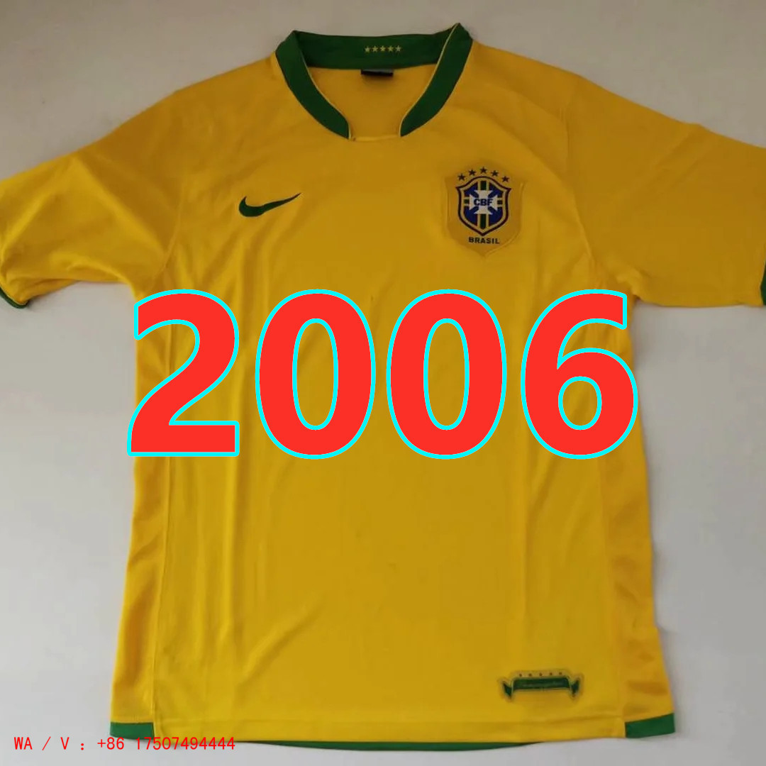Maillot Brésil 2006 rétro qualité TopThai