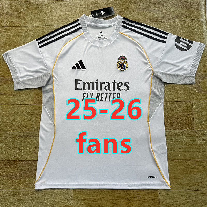 Maillot domicile La Liga UCL Real Madrid 25-26 (version supporter)
