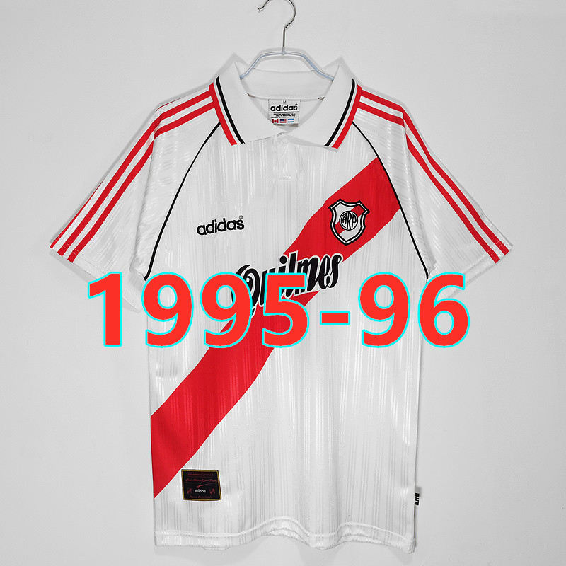 Maillot domicile River Plate1995-96 rétro